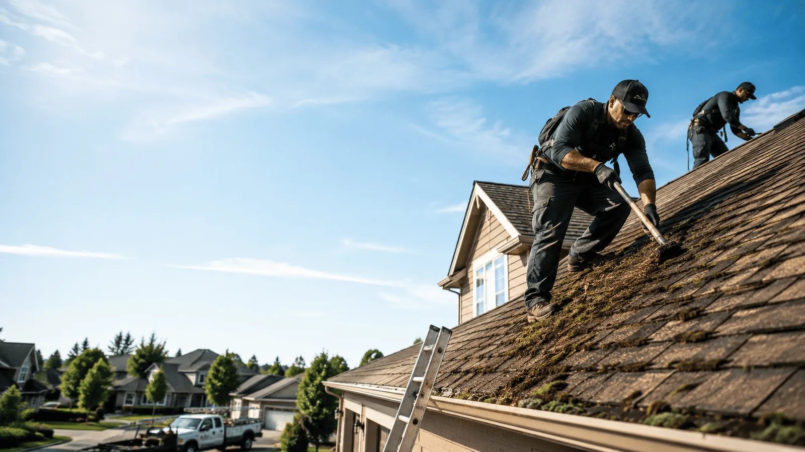 Roof Moss Removal in Buckley, WA near me